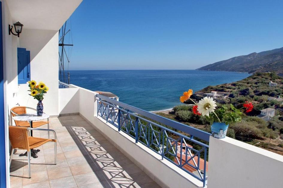 Sea View Kerame Villa Evdilos  Eksteriør bilde