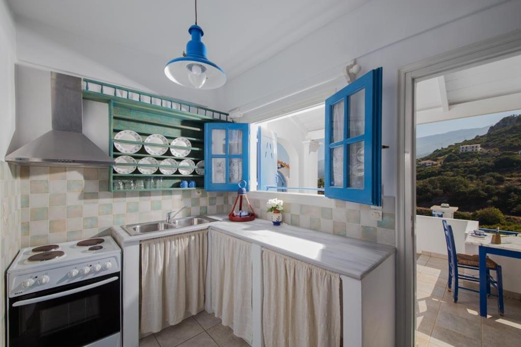 Sea View Kerame Villa Evdilos  Eksteriør bilde