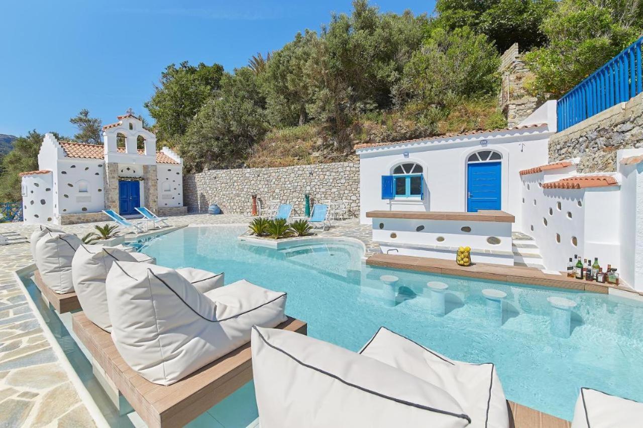 Sea View Kerame Villa Evdilos  Eksteriør bilde