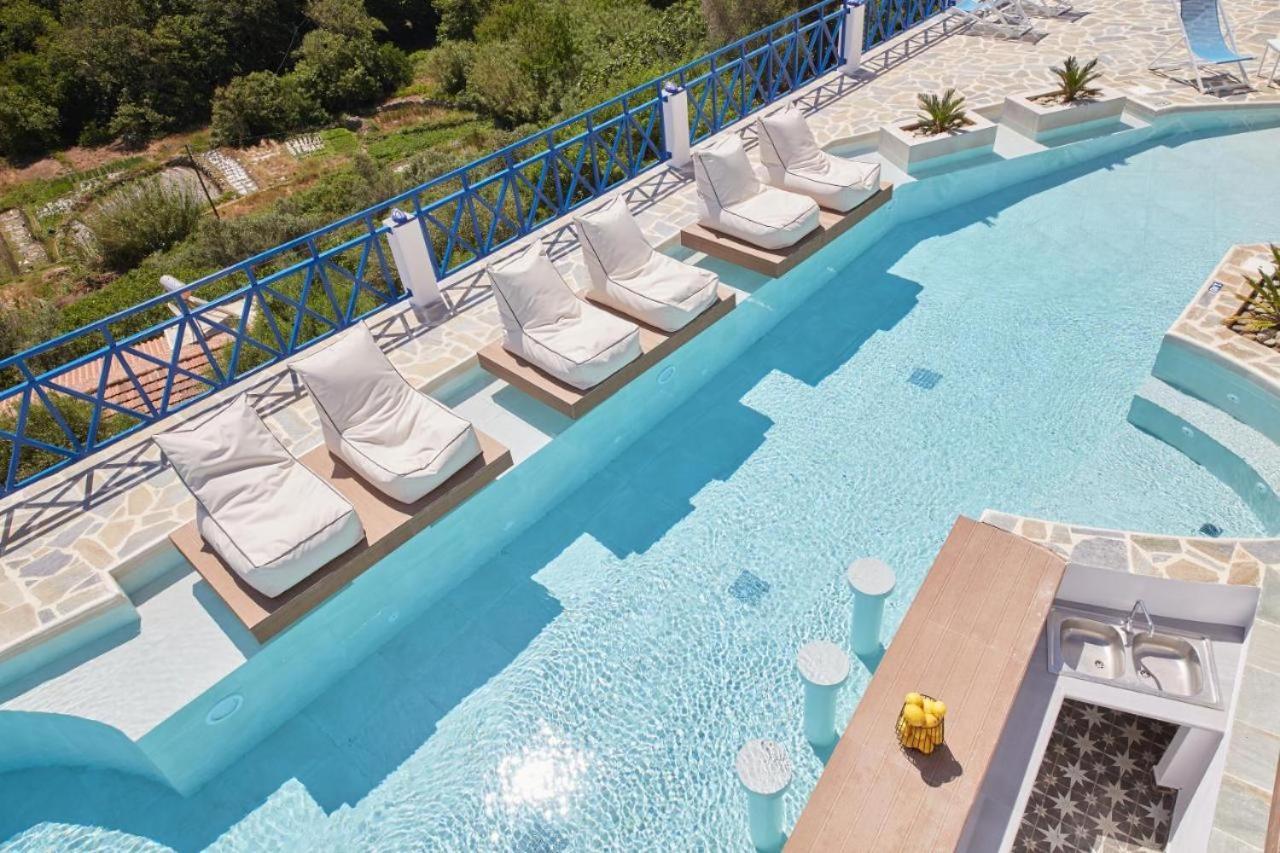 Sea View Kerame Villa Evdilos  Eksteriør bilde