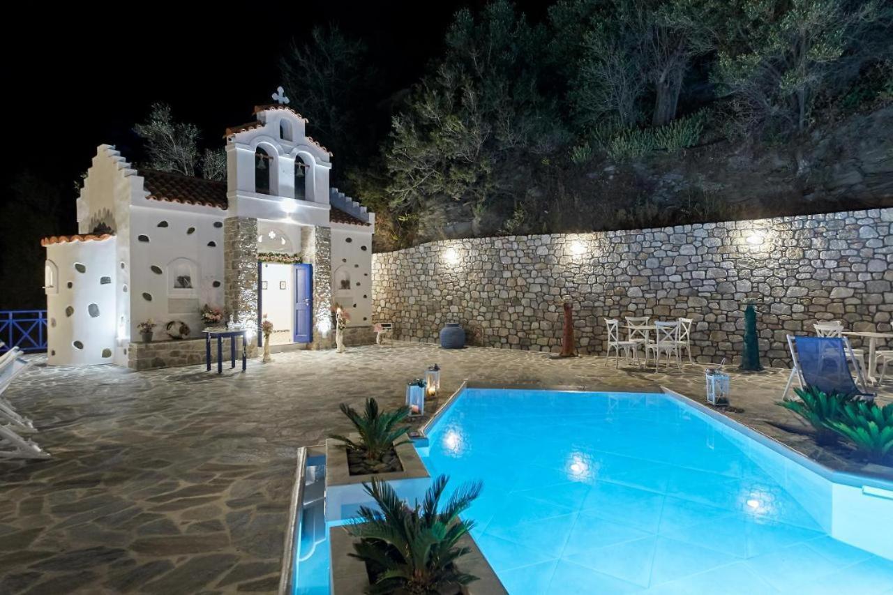 Sea View Kerame Villa Evdilos  Eksteriør bilde