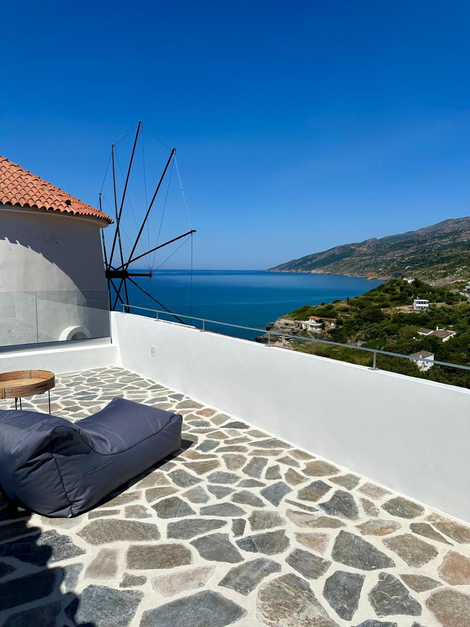 Sea View Kerame Villa Evdilos  Eksteriør bilde