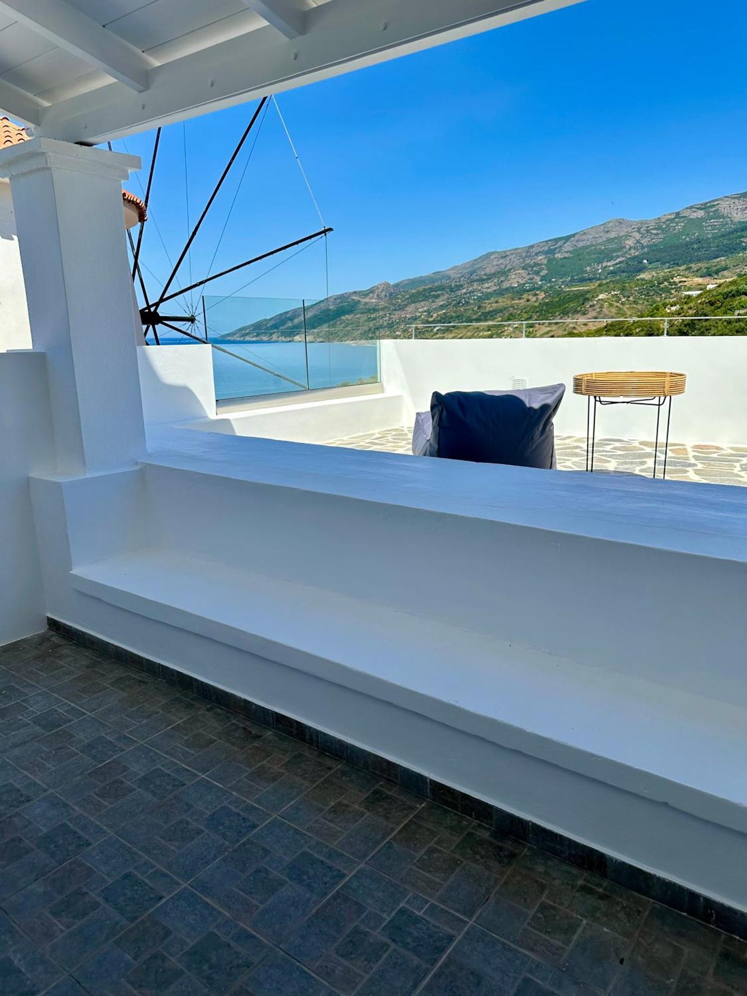 Sea View Kerame Villa Evdilos  Eksteriør bilde