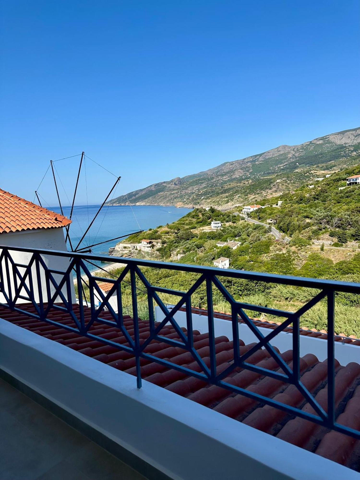 Sea View Kerame Villa Evdilos  Eksteriør bilde